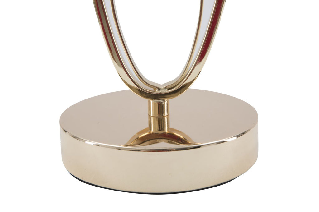 Lampada da Tavolo Elegante Glam Flush ø 24x47 cm