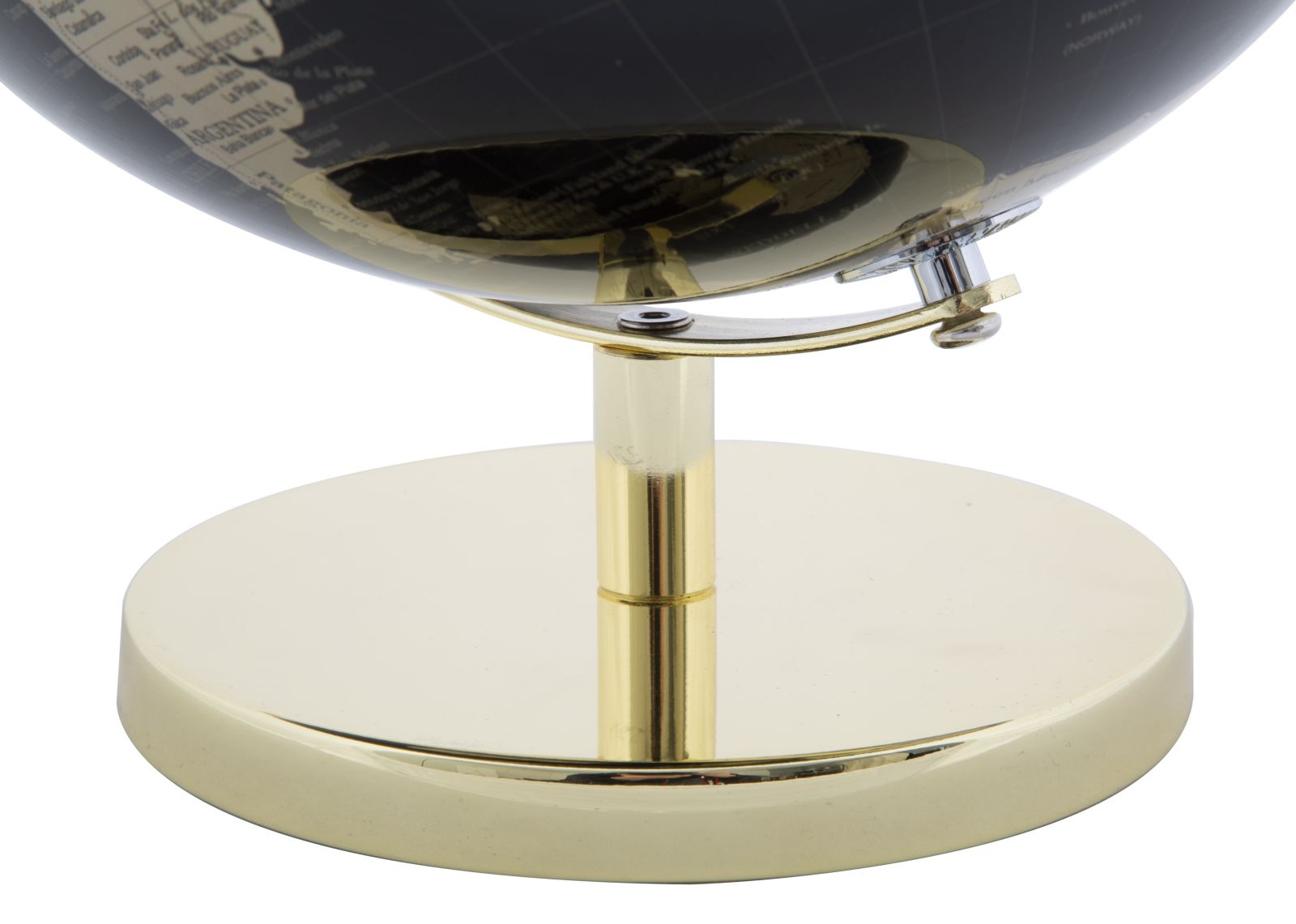 Mappamondo Elegante Oro Ø 25x34 cm