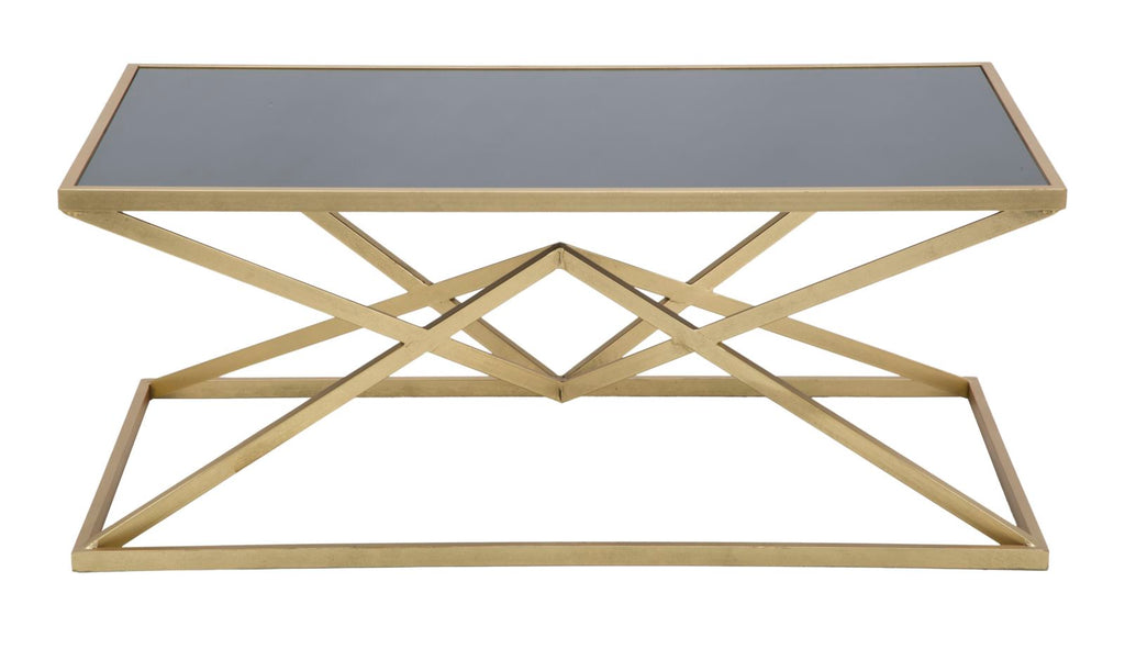 Tavolo da caffè geometrico design cm 110x60x45