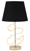 Lampada da Tavolo Elegante Glam Harts Ø 30x54,5 cm