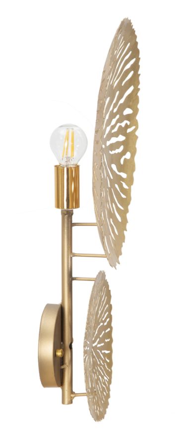 Lampada da muro elegante Simple Glam 28,5x8x46 cm