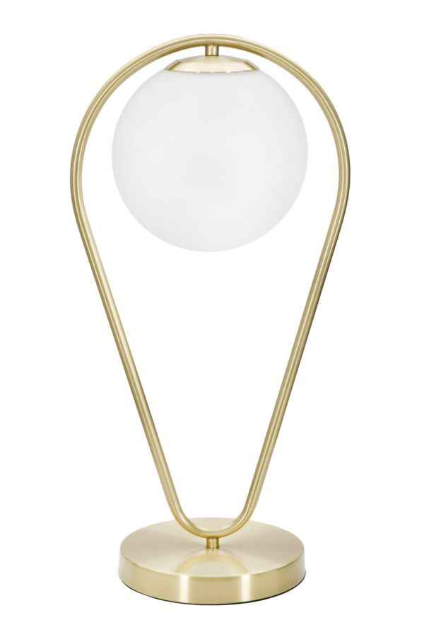 Lampada da tavolo elegante Glamy Drop 25x18x50 cm