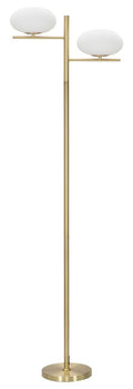 Lampada da Terra Glamour Oval 51x24x180 cm