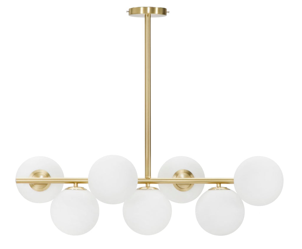 Lampadario Glamy 7 luci elegante 81x30x74 cm