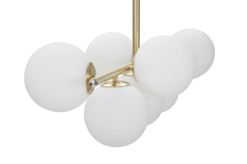Lampadario Glamy 7 luci elegante 81x30x74 cm