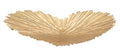 Svuotatasche a Forma di Cuore in Metallo Dorato 29x5x25 cm