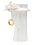 Vaso Eleganza Femminile in Porcellana 15x13,3x23,5 cm