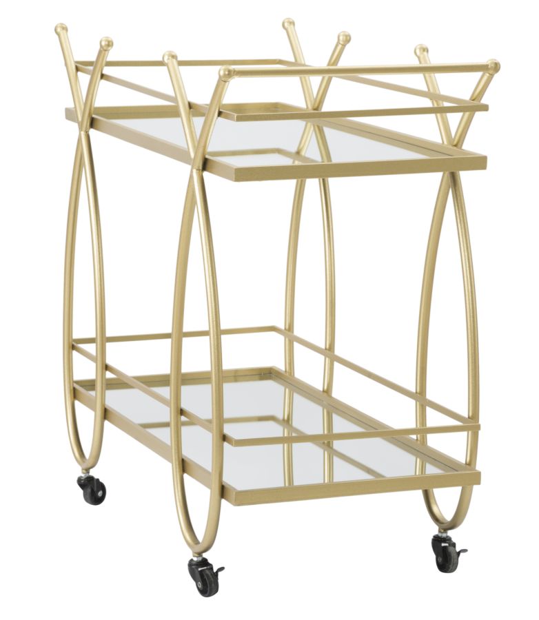 Carrello Elegante Ribbon 80x40x75 cm