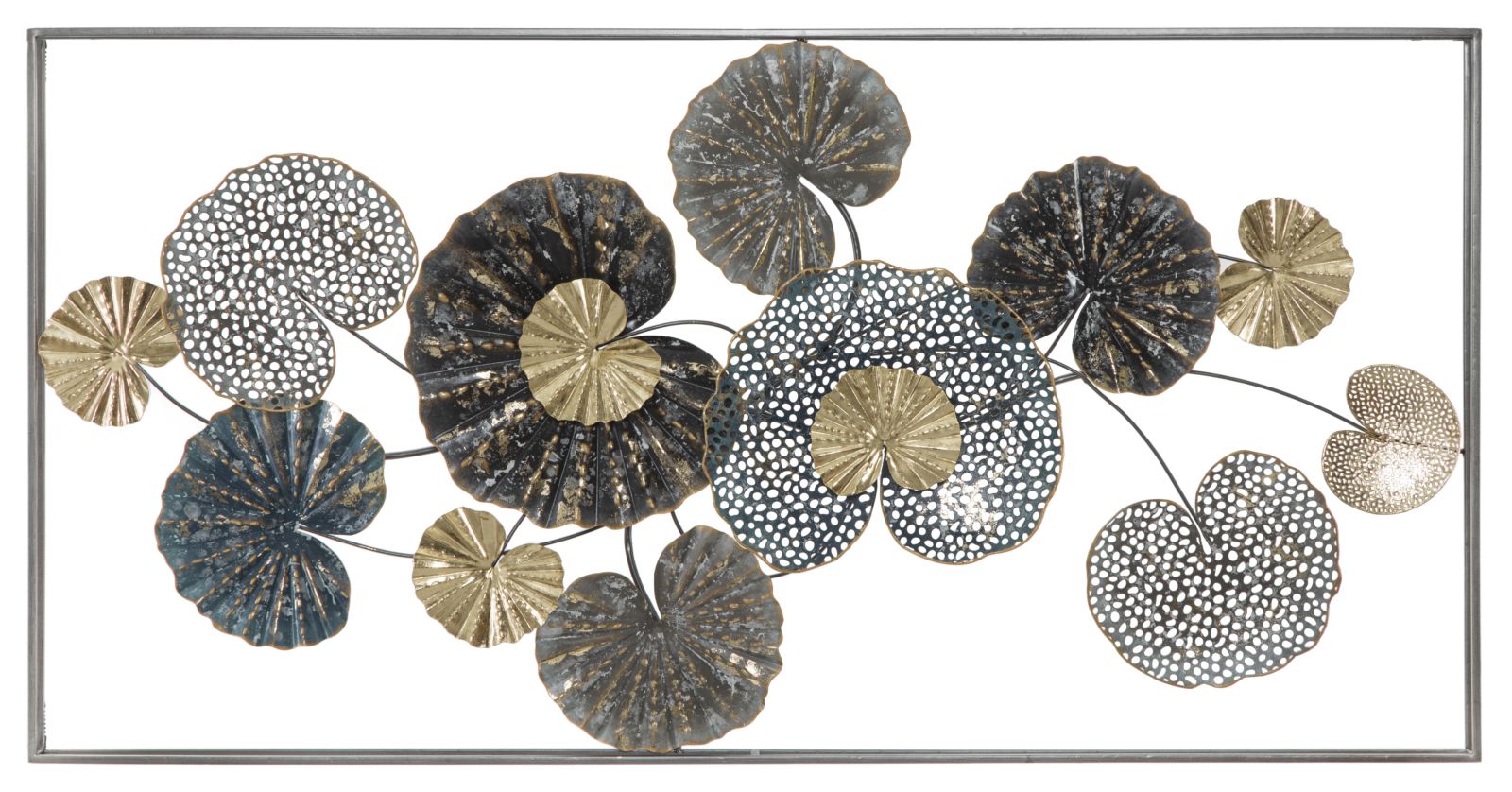 Pannello Decorativo in Ferro cm 134,5x8x68,5