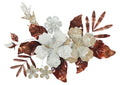 Pannello Decorativo in Metallo Bouquet 83x8,5x55 cm