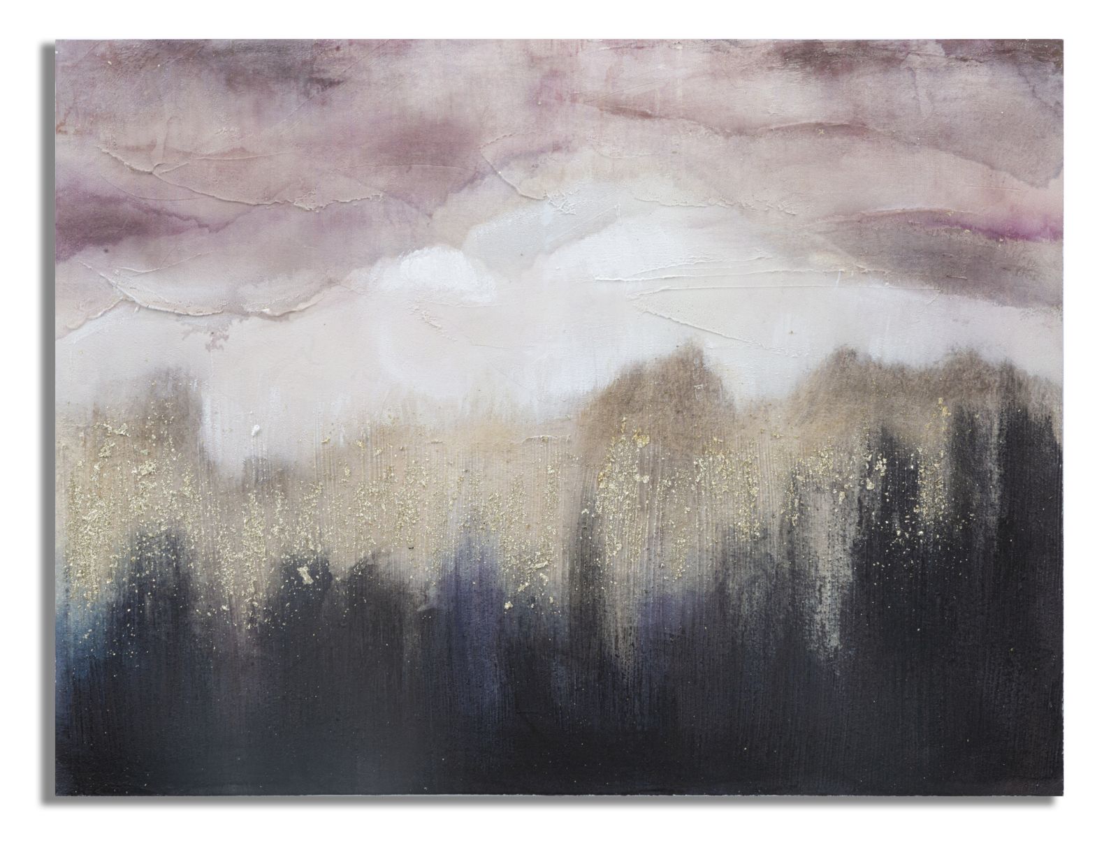 Dipinto su Tela Montagna Rosa 80x2,7x60 cm
