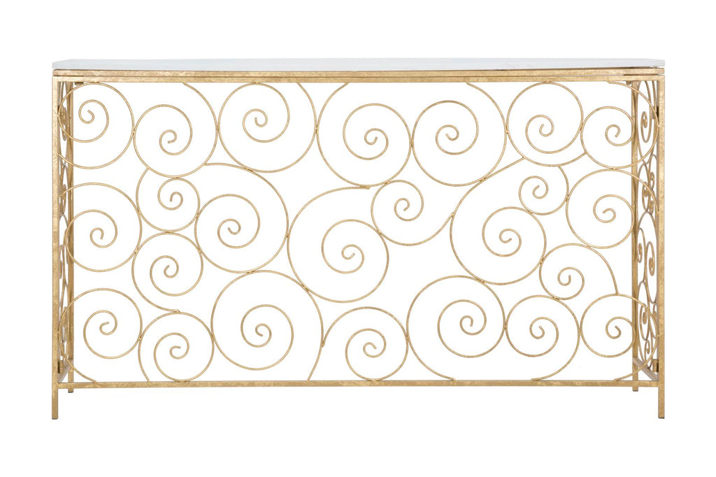Console Geometrica Spiral 140x36x82 cm
