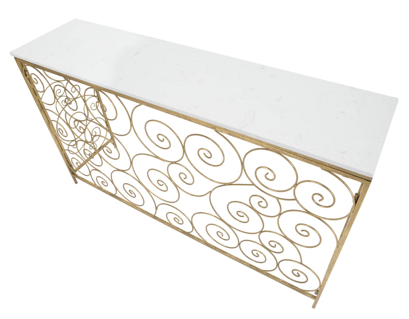 Console Geometrica Spiral 140x36x82 cm