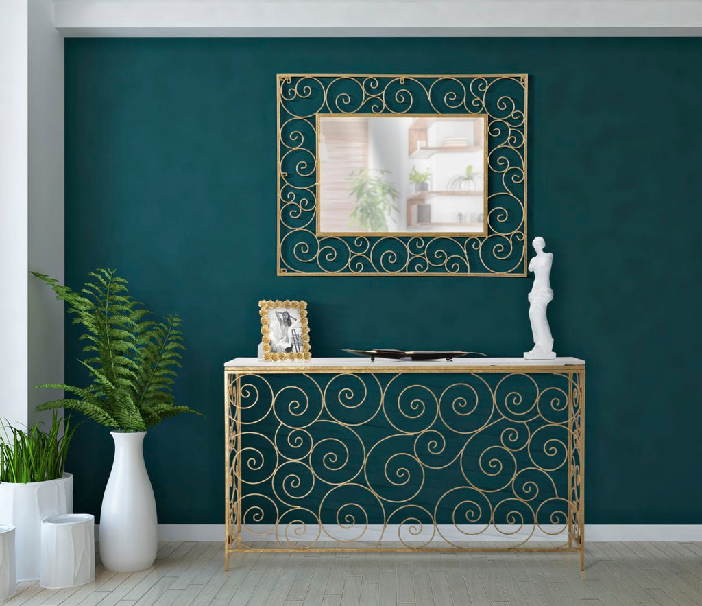 Console Geometrica Spiral 140x36x82 cm