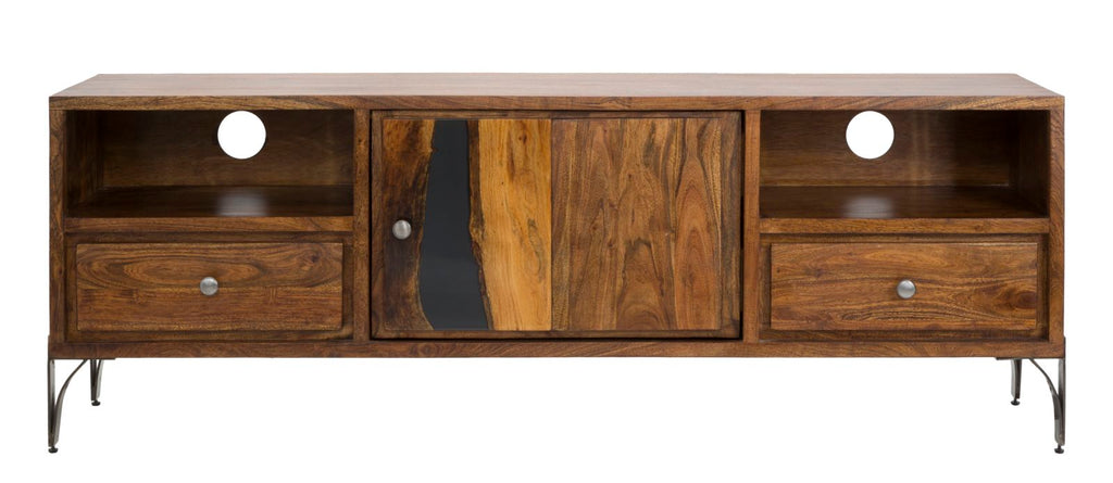 Mobile Porta TV Mustang in Acacia Nilotica 175x40x60 cm