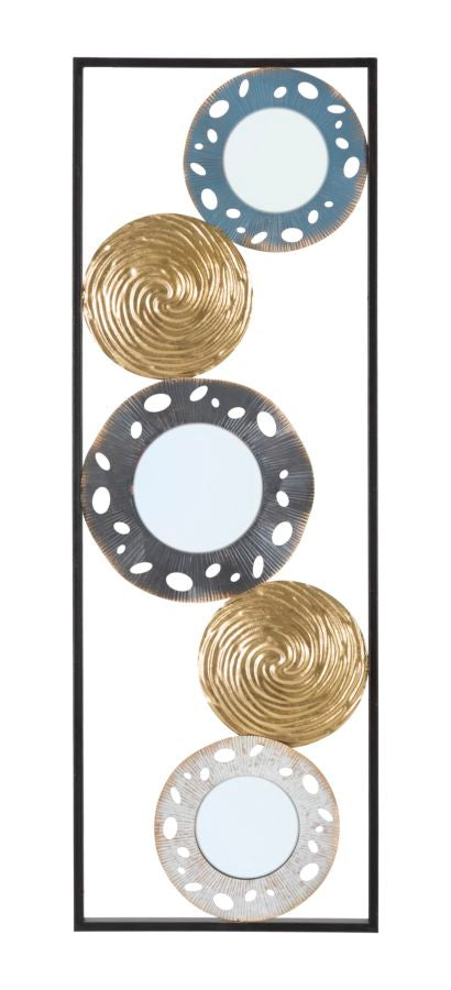 Pannello Decorativo in Ferro Gloty Ret. 3D - 31x3x90 cm