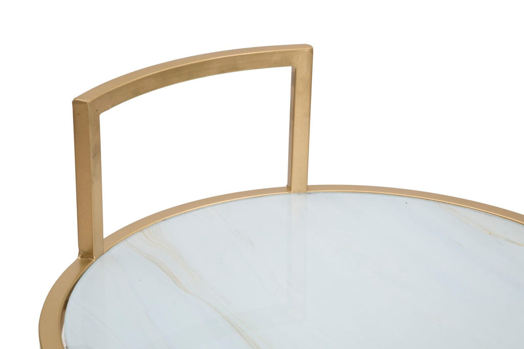 Tavolino Elegante Glam Sofy Ø 38x61 cm