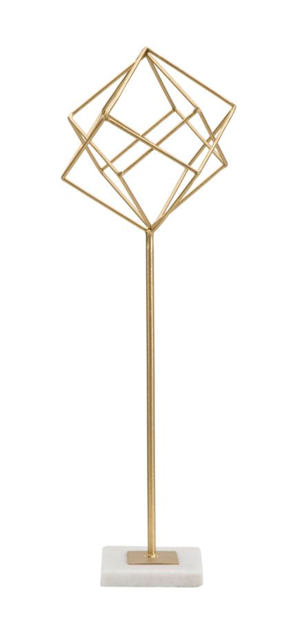 Scultura Cubica Elegante 16x18x52,5 cm