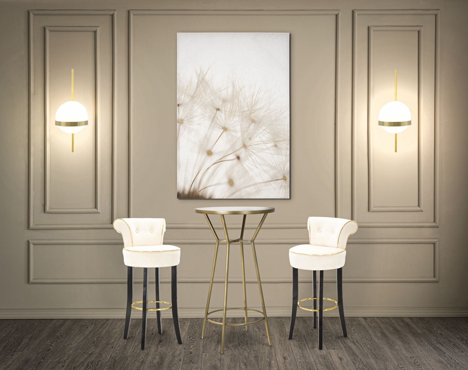 Stampa Floreale Elegante cm 80x3x120
