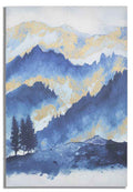 Stampa su tela "Albero di Montagna" cm 80x3x120