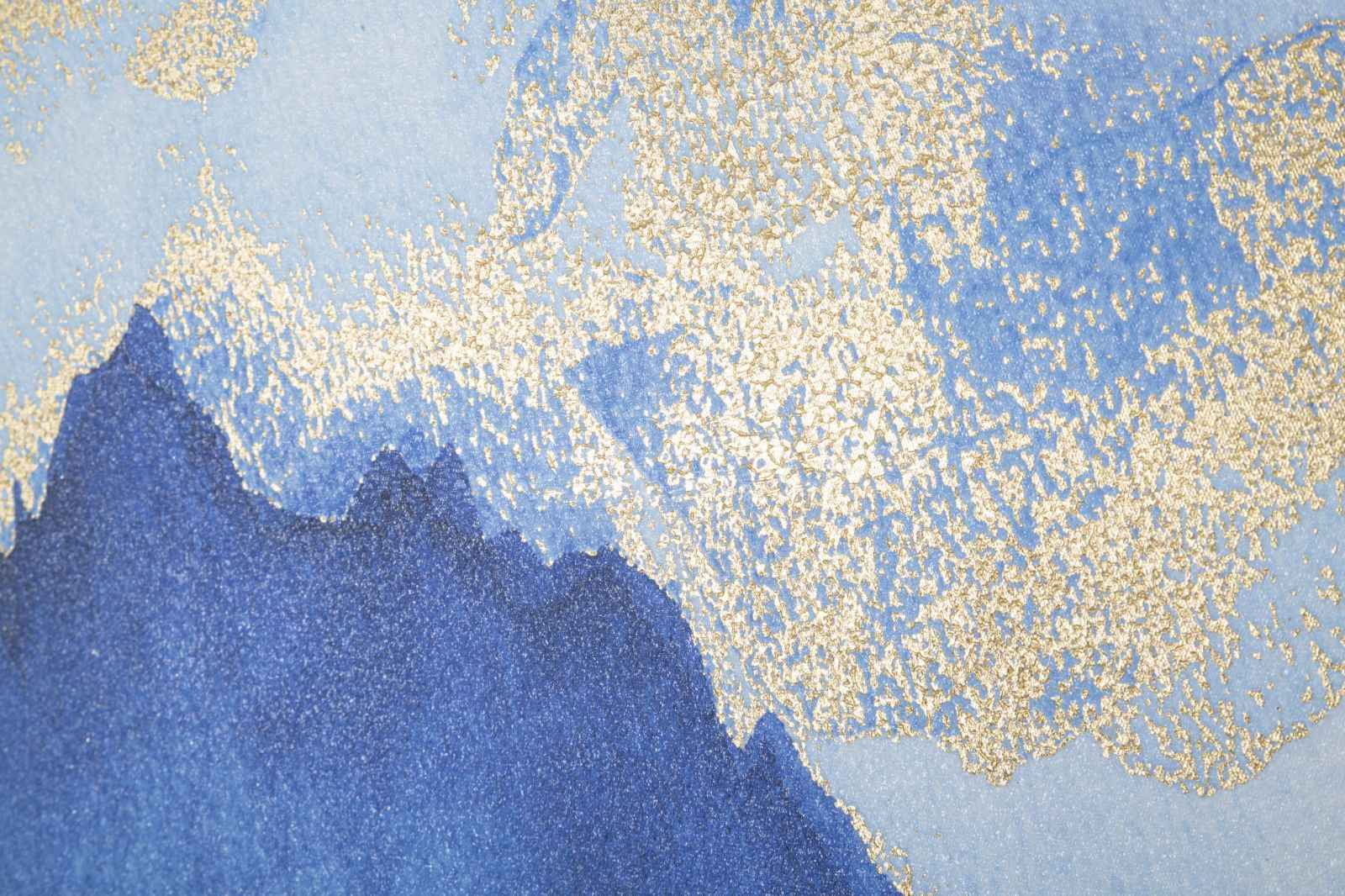 Stampa su tela "Albero di Montagna" cm 80x3x120