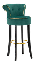 Sgabello Bar Elegante Luxy in Crema - Dimensioni 46x48x96 cm