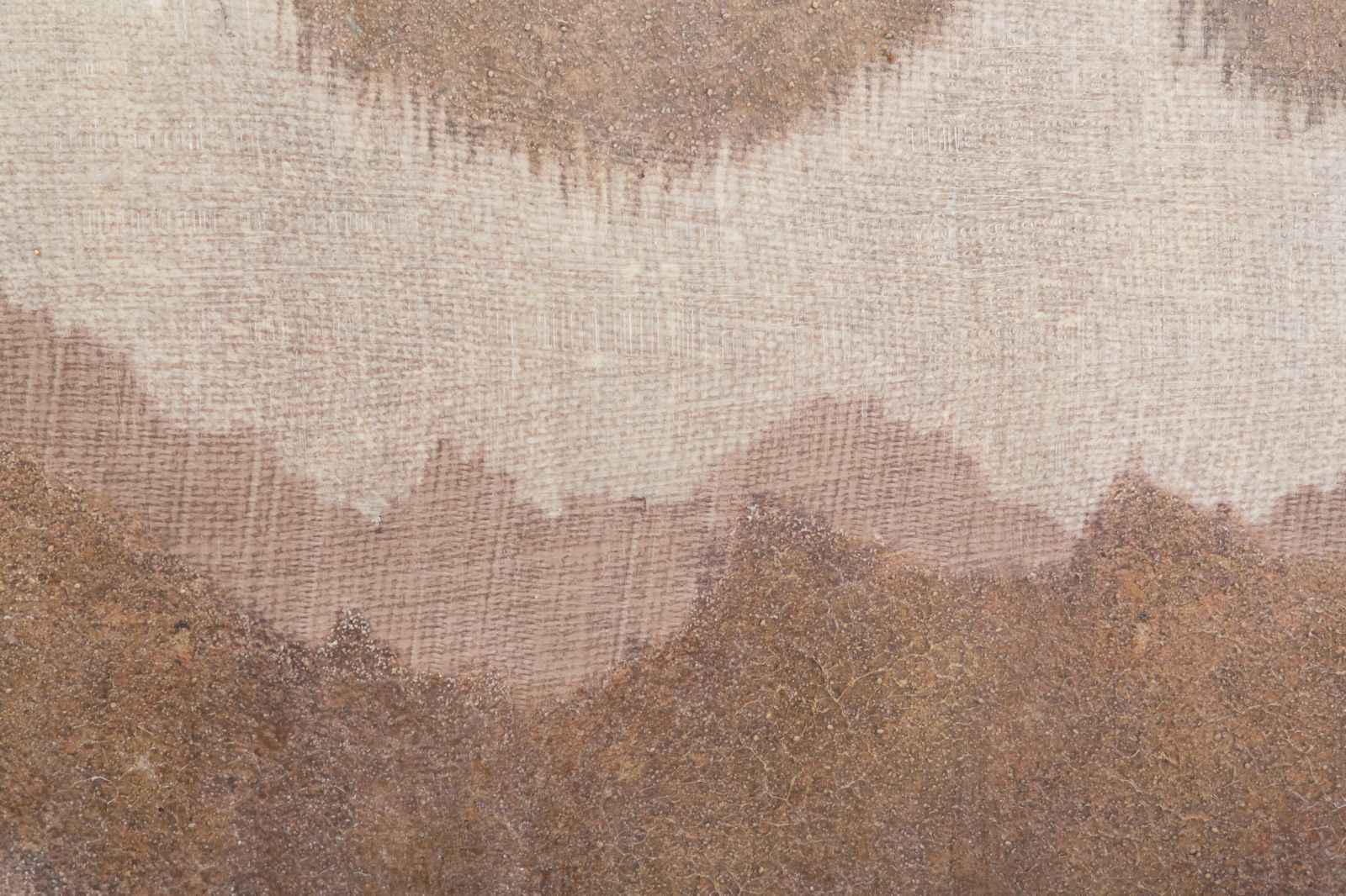 Dipinto Astratto su Tela Browny 80x3,7x100 cm