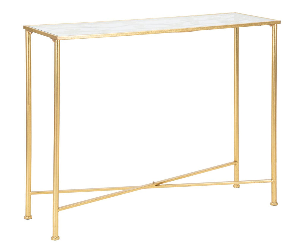 Console in Vetro con Farfalle 100x35x80 cm