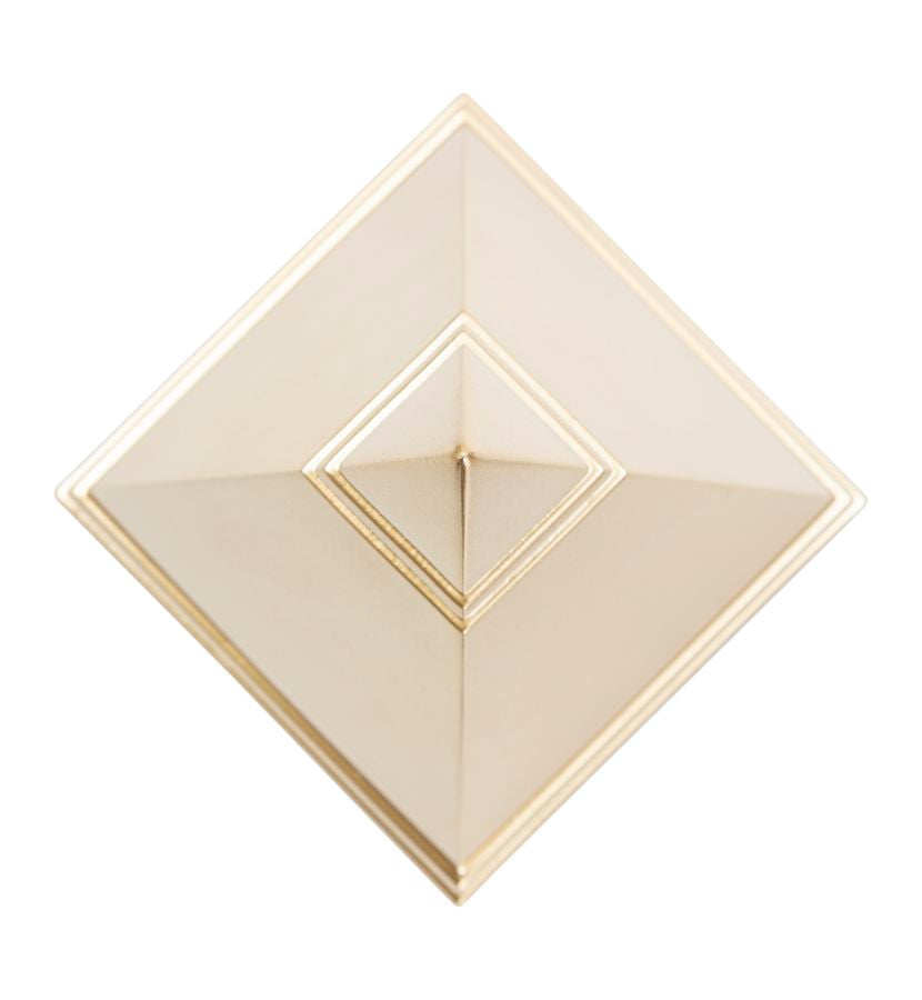 Piramide dorata elegante cm 11,5x11,5x15,5