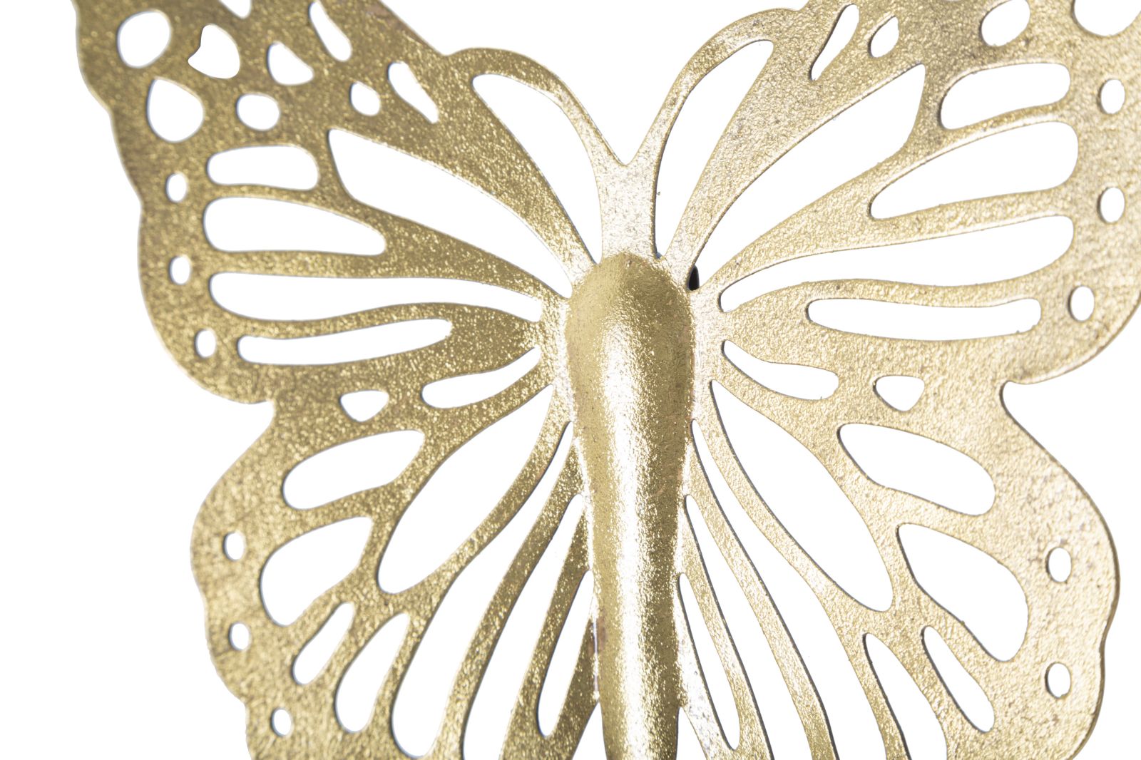 Set di Farfalle Decorative 3D in Legno - 4 Pezzi con Dimensioni Varie