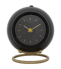 Orologio da tavolo elegante Ball Nero 16x13x19 cm