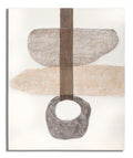 Opera d'Arte Astratta Stony - 80x2,8x100 cm