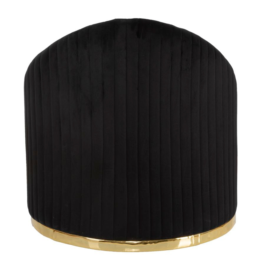 Poltrona Space Plus Eleganza Nera Ø75x80