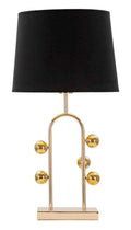 Lampada da tavolo Bubble in Metallo Dorato cm ø 32,5x61