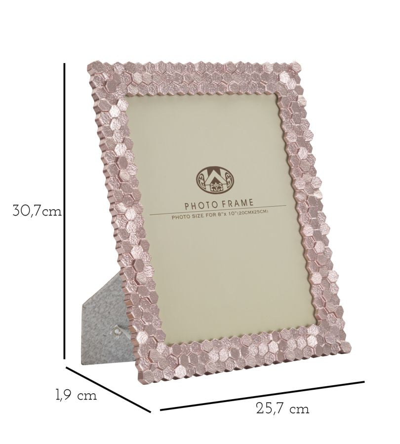 Cornice Pinky Elegante 25,7x1,9x30,7 cm con Misura Interna 20x25 cm
