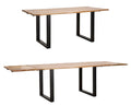 Tavolo da Pranzo Estensibile Edge in Legno di Mango 180x90x77 cm