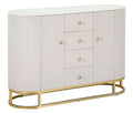 Mobile Crema Montpellier 120x40x85 cm con Design Elegante e Funzionalità Superiore