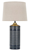 Lampada da Tavolo Eleganza Geometrica Dark ø 30x55 cm