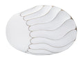 Vaso Elegante in Resina Lines 41x12x27 cm