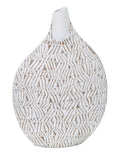 Vaso in Resina Astratto Nairobi 30,5x11,5x46,5 cm