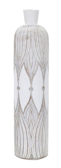 Vaso Atene in Resina, 15x60 cm - Eleganza e Stile per la Tua Casa