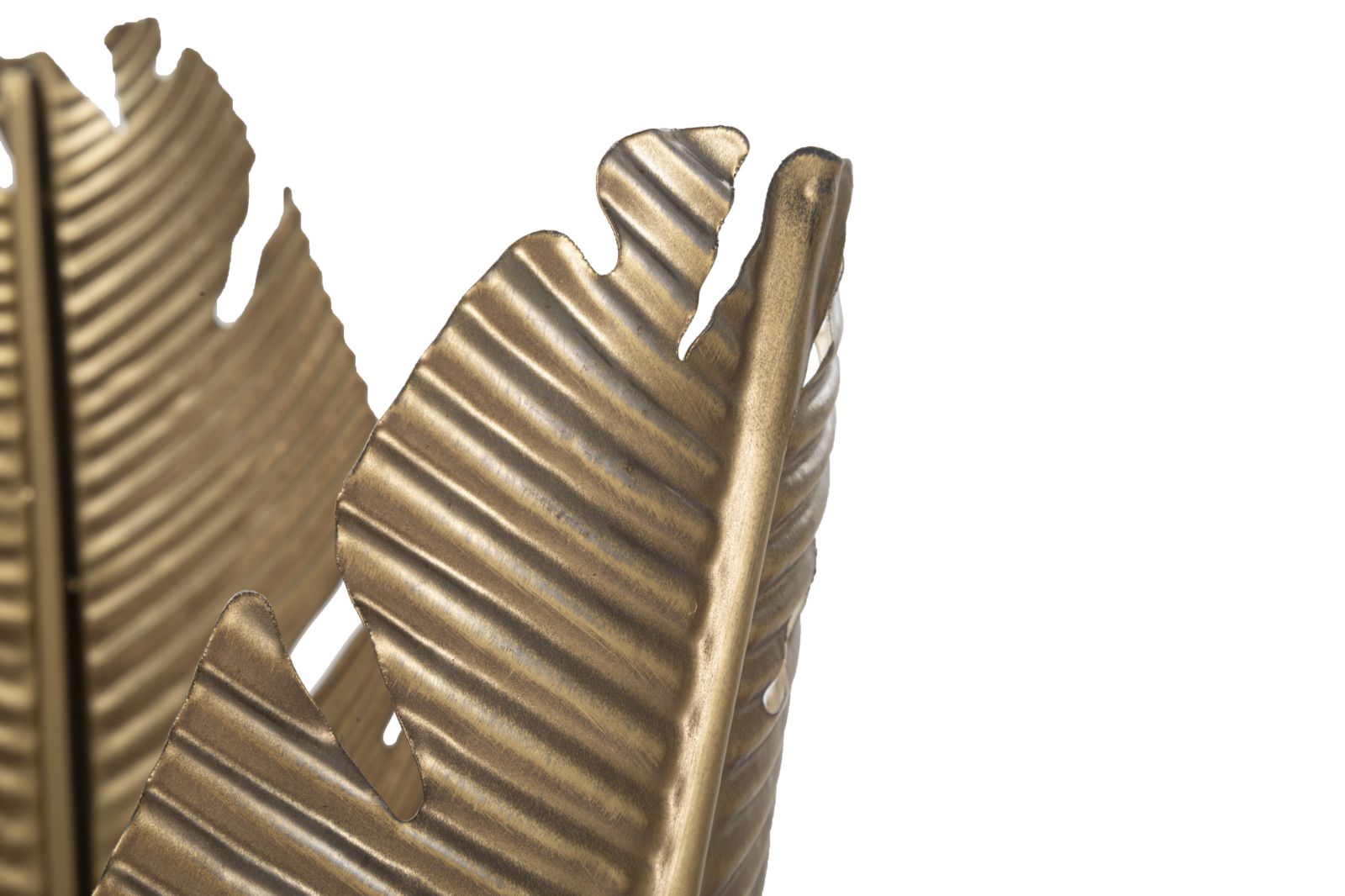 Piantana Elegante con Design Foglie di Palma cm ø 26x174