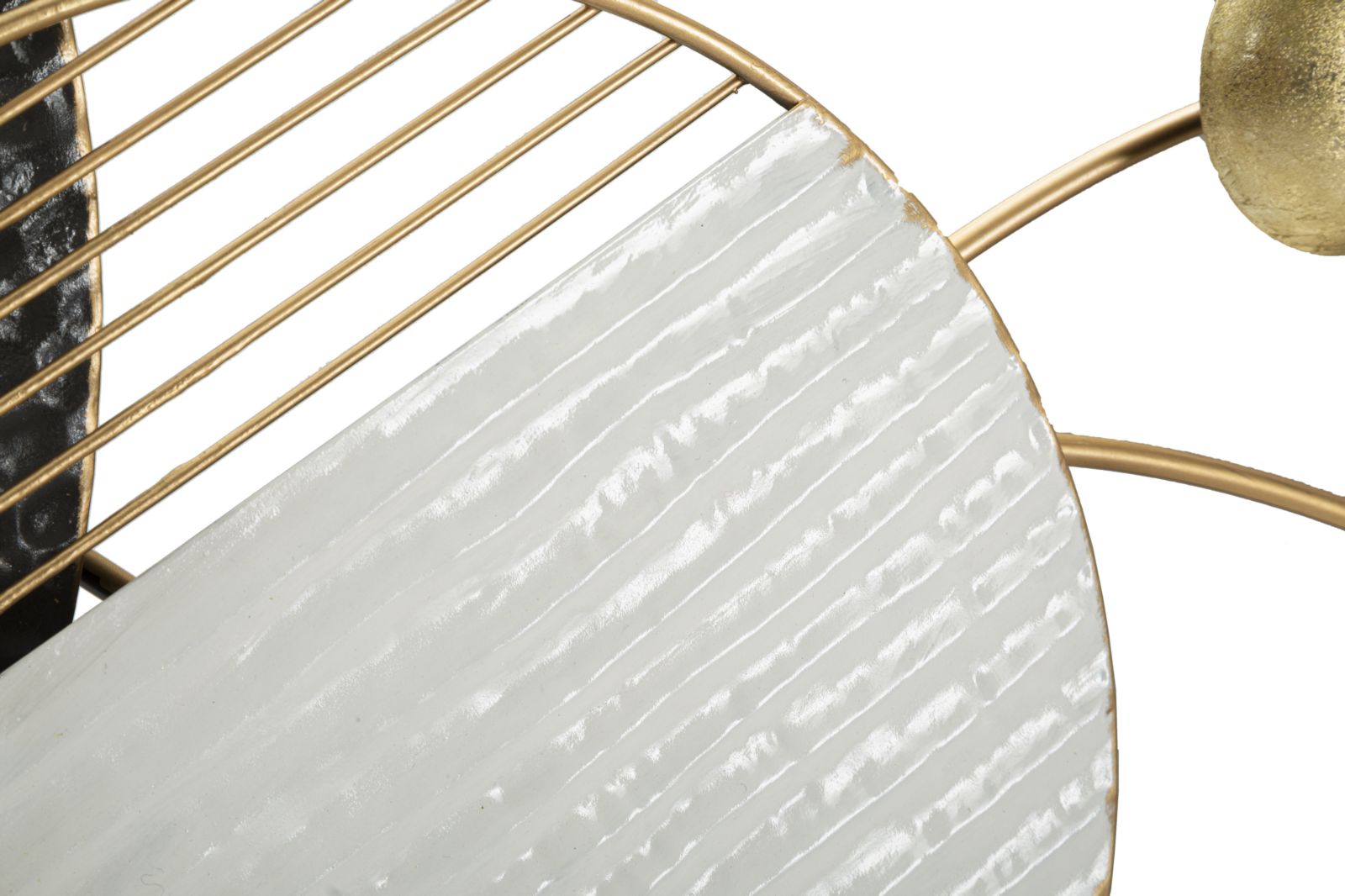 Pannello Decorativo Astratto in Ferro Boly cm 129,5x8,3x53,3