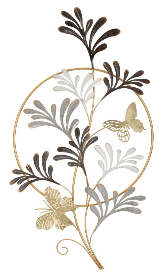 Pannello Decorativo in Ferro Lixy - Design Elegante e Moderno 50,2x5,1x92 cm