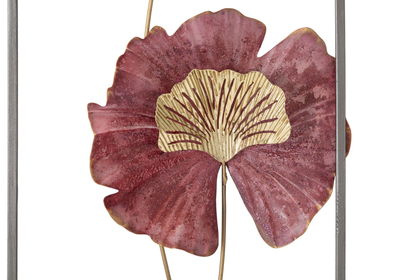 Pannello Decorativo in Ferro Lobo 3D - 28,6x4,4x74,3 cm