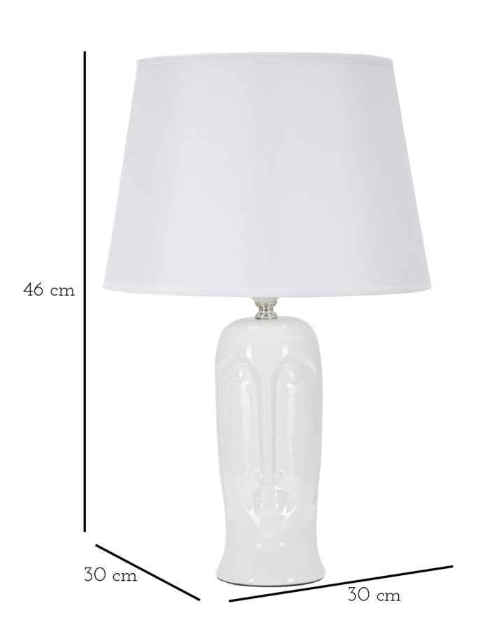 Lampada da Tavolo in Ceramica Elegante 30x46 cm