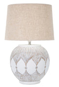 Lampada da Tavolo in Resina "Atene" Ø 38 cm, Altezza 59 cm