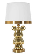 Lampada da tavolo Orsetto dorato cm ø 30x54