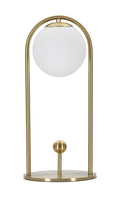 Lampada da Tavolo Elegante Glamy Arc - cm ø 21x47
