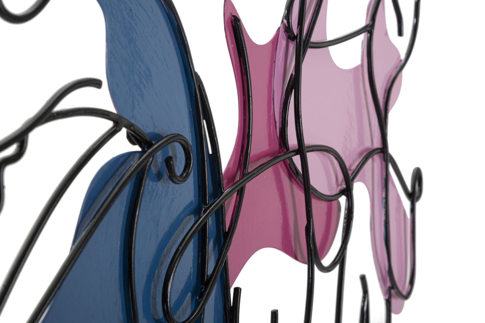 Pannello Decorativo in Metallo Ballerine cm 60x1,5x70
